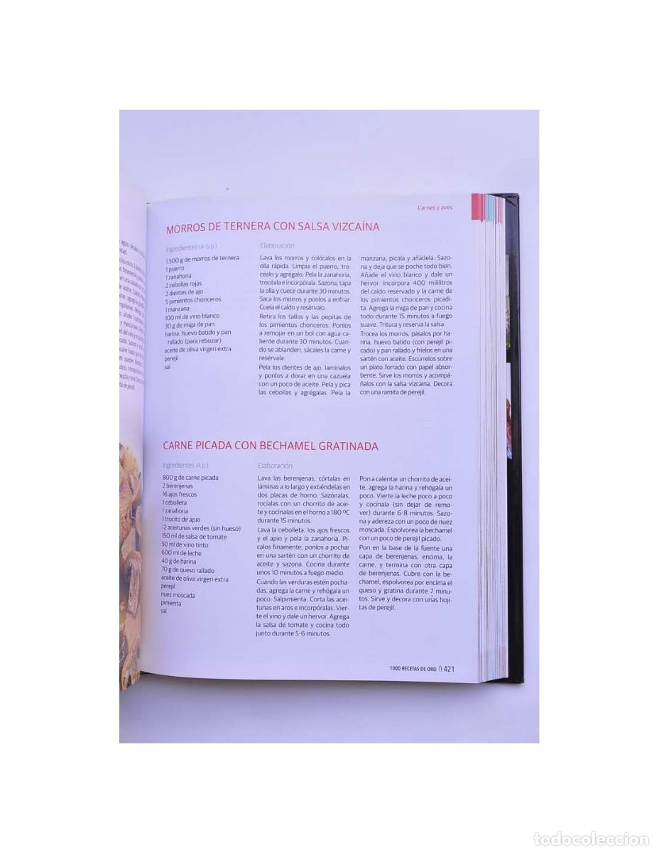 Libros: 1000 recetas de oro - ARGUI&Ntilde;ANO, Karlos - Foto 3