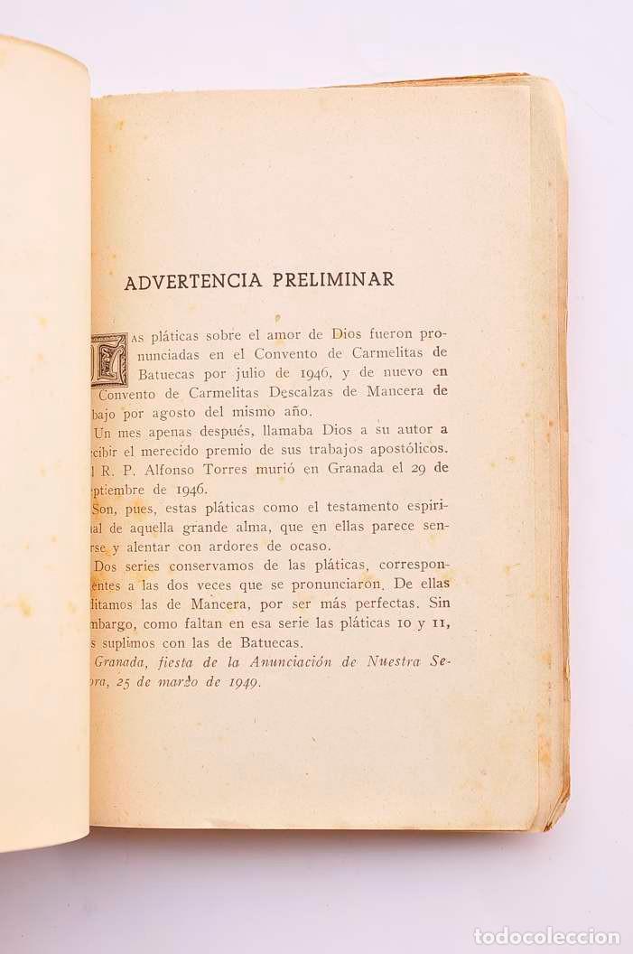 Libros: Pl&aacute;ticas espirituales. II. Sobre el amor de Dios - TORRES, Alfonso - Foto 4