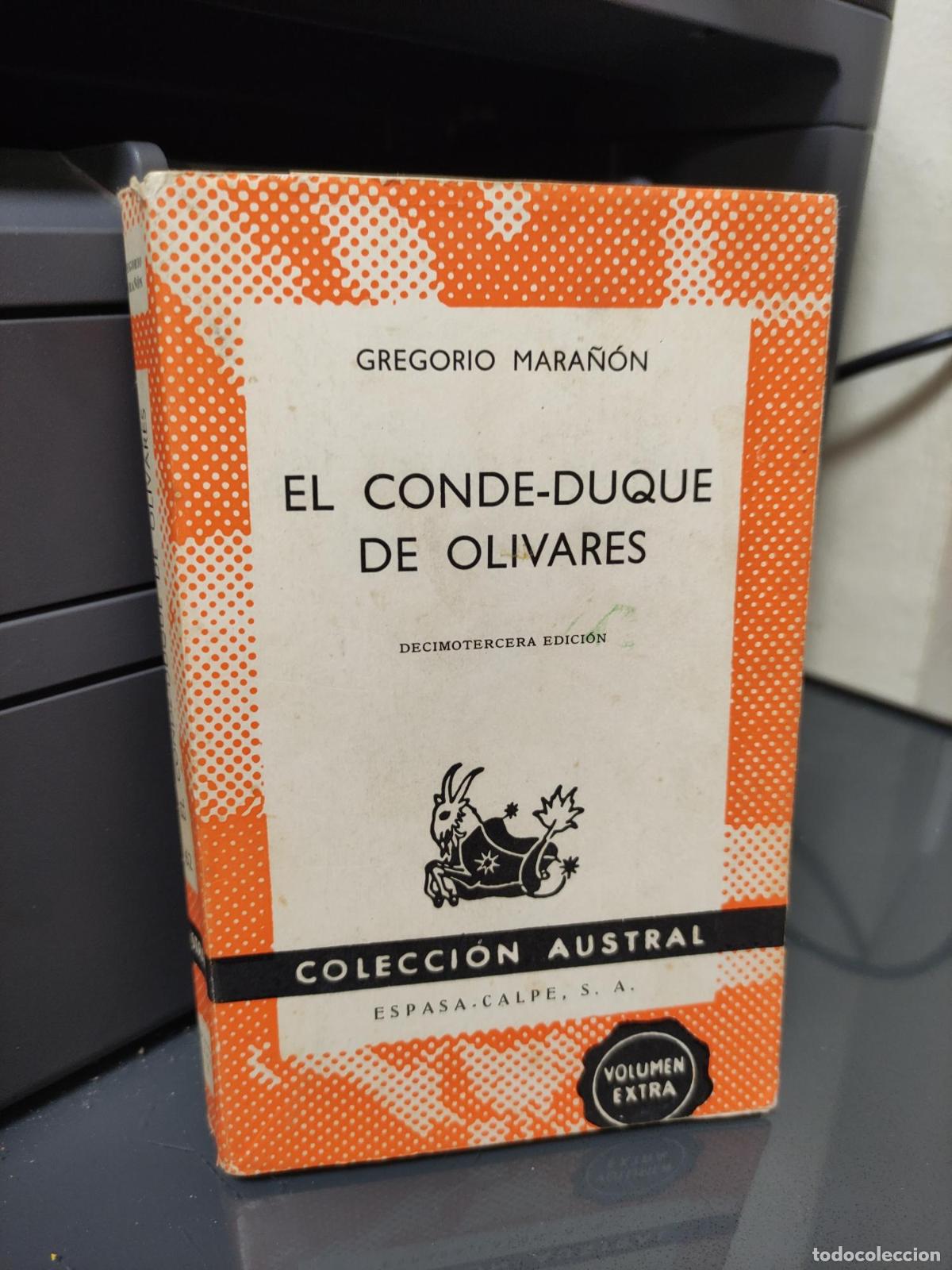 Libros: EL CONDE-DUQUE DE OLIVARES COLECCION AUSTRAL -