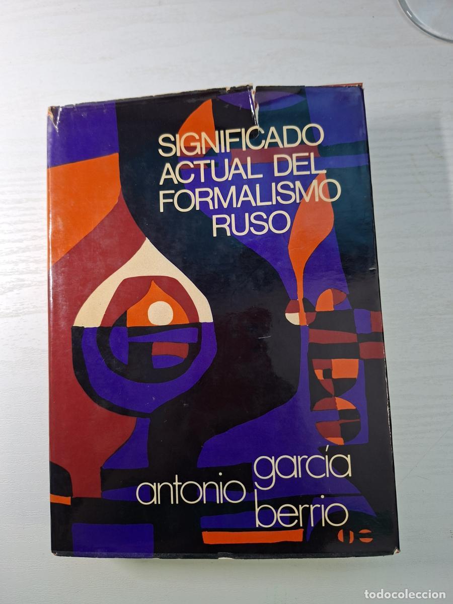 Libros: Significado actual del formalismo ruso -
