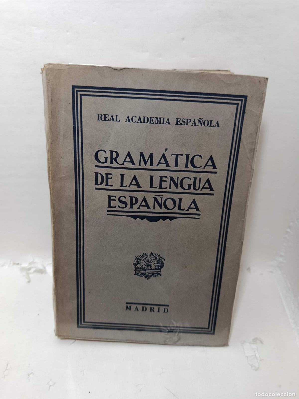 Libri di seconda mano: GRAM&Aacute;TICA DE LA LENGUA ESPA&Ntilde;OLA -