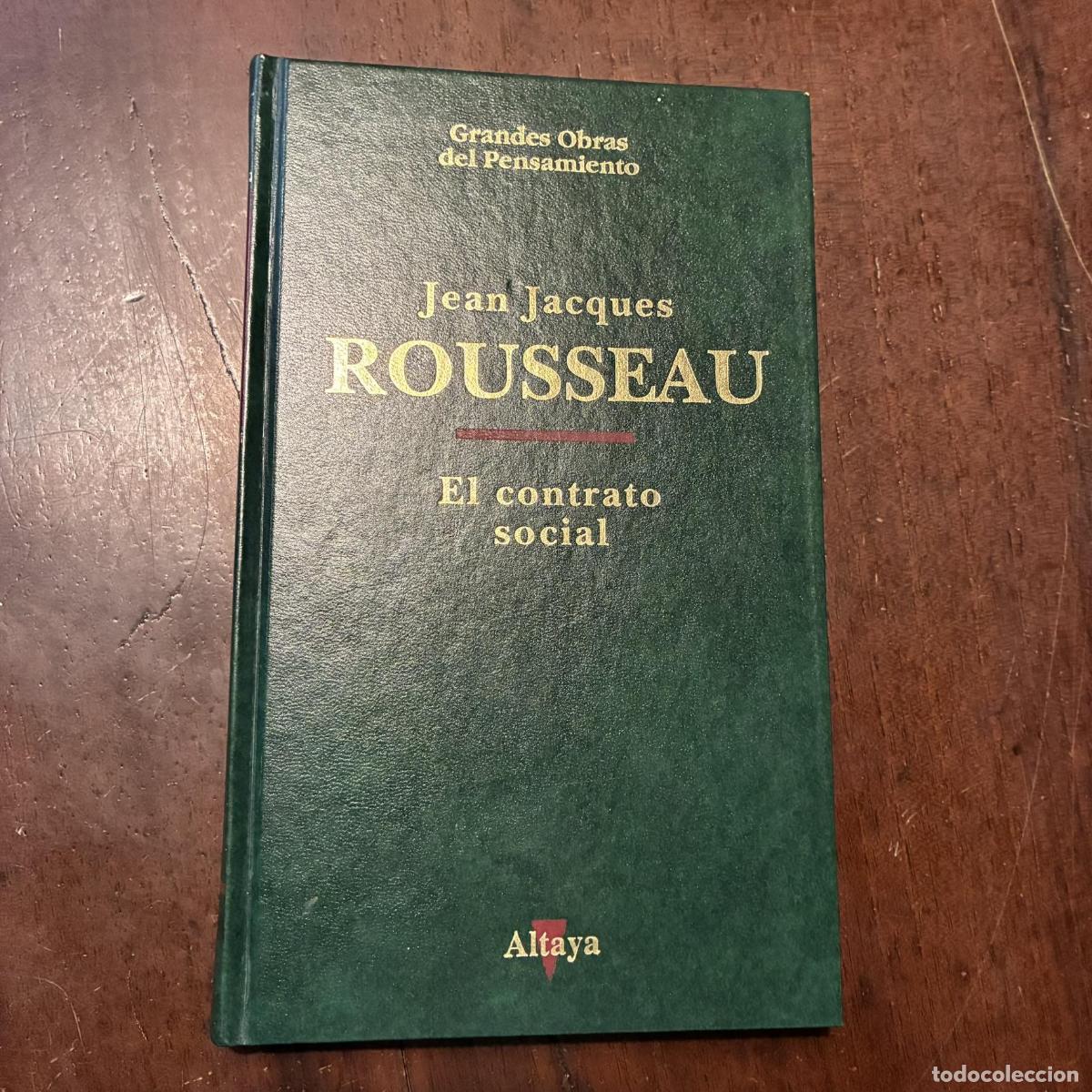 books: El contrato social - Jean Jacques Rousseau