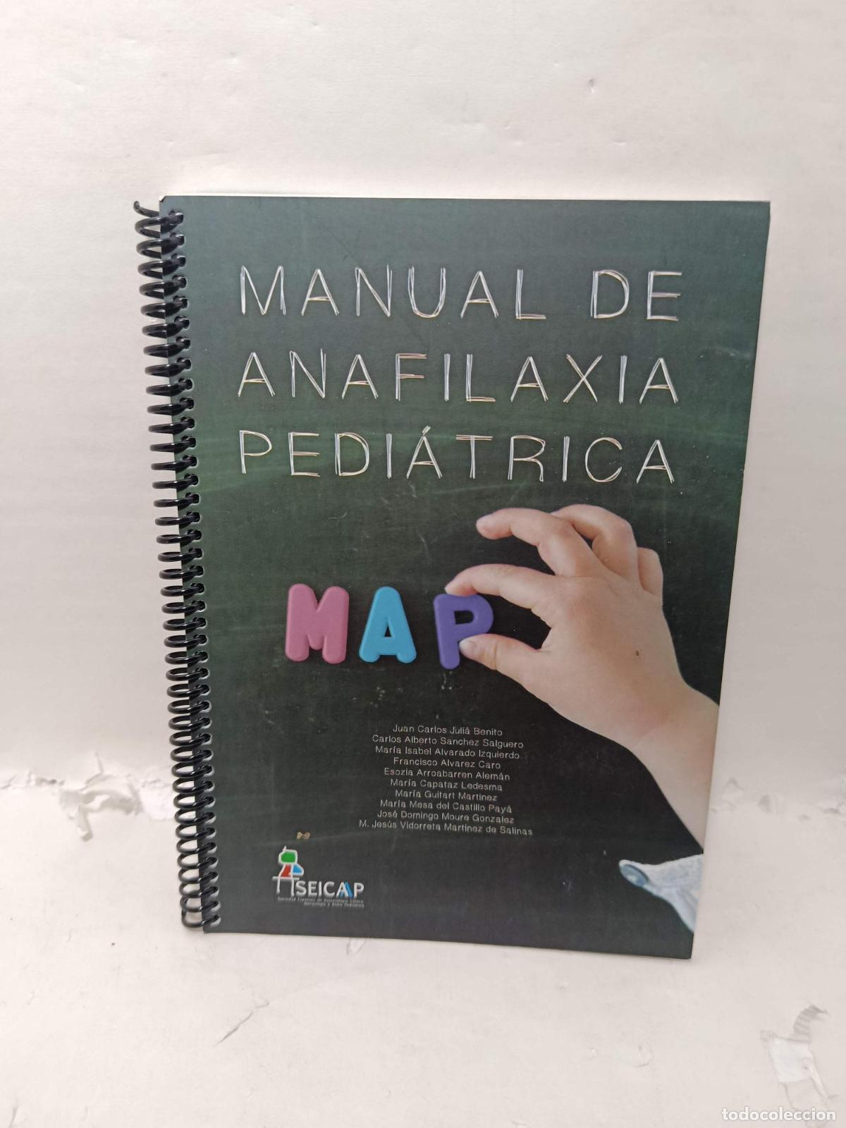 books: MANUAL DE ANAFILAXIA PEDI&Aacute;TRICA - Varios Autores