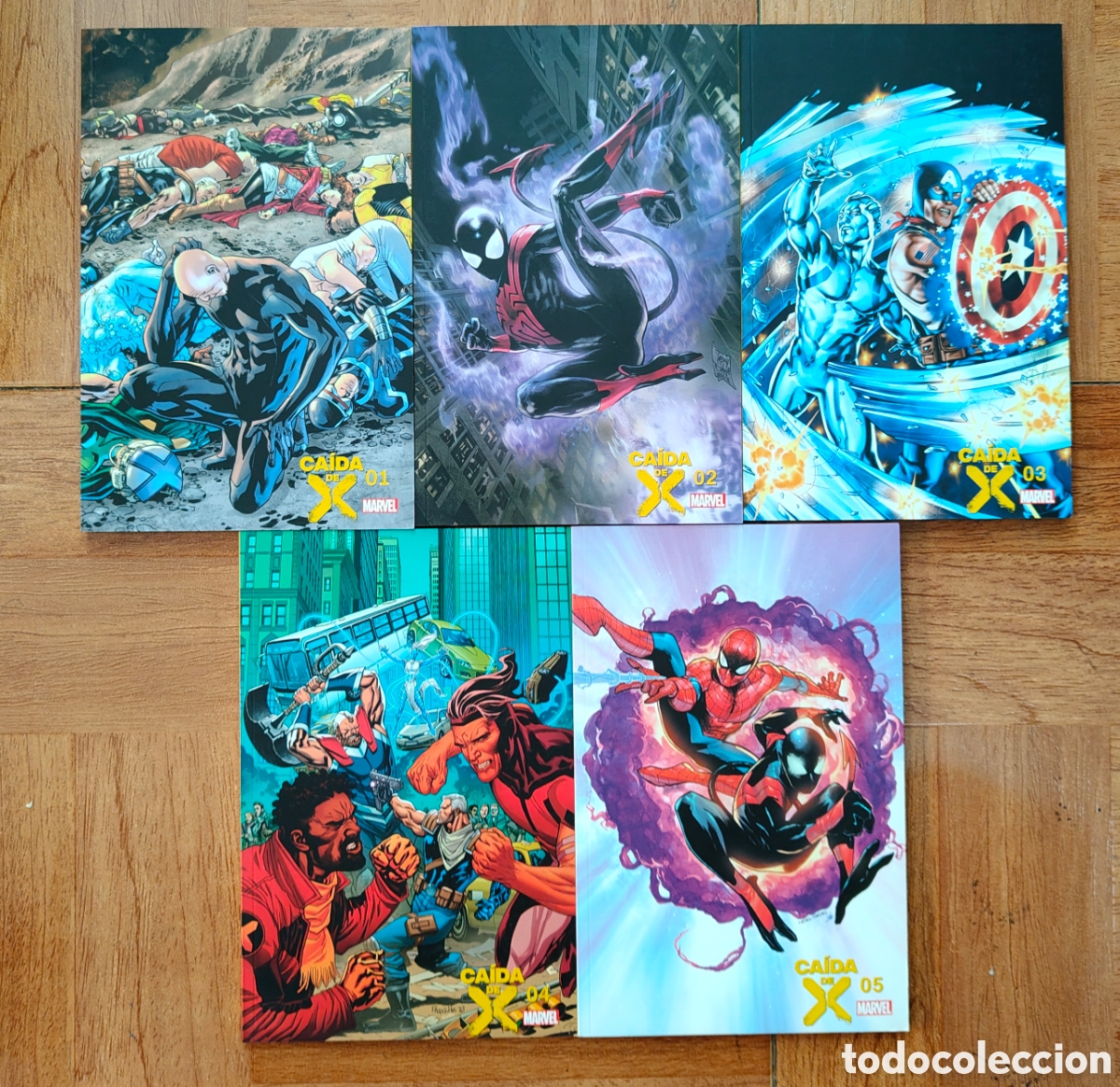 Libri di seconda mano: Ca&iacute;da de X- 5 Vol&uacute;menes � Completa � Panini - VV. AA.
