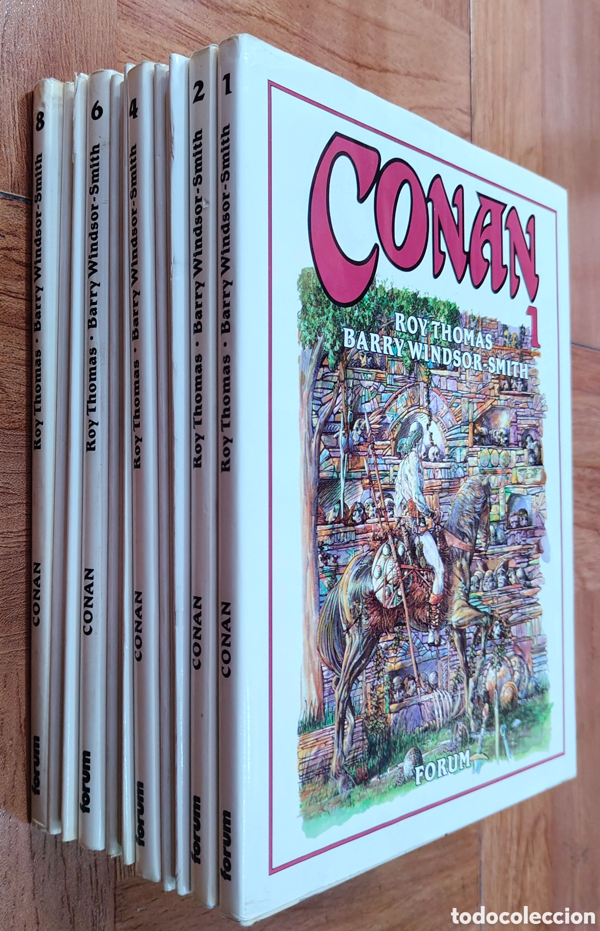 Libri di seconda mano: Conan � 8 Vol&uacute;menes � Completa � F&oacute;rum - Roy Thomas / Barry Windsor-Smith