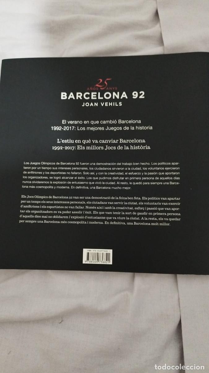 Libros: Libro Juegos Olimpicos de Barcelona 1992 - Foto 2