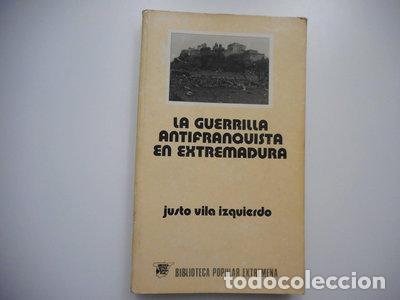 Libros: La guerrilla antifranquista en Extremadura- 9788485583577