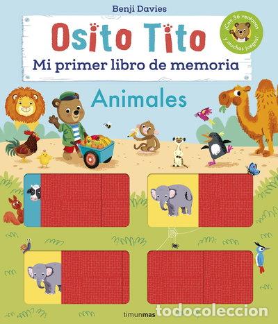Libros: Osito Tito. Mi primer libro de memoria. Animales- 9788408249702