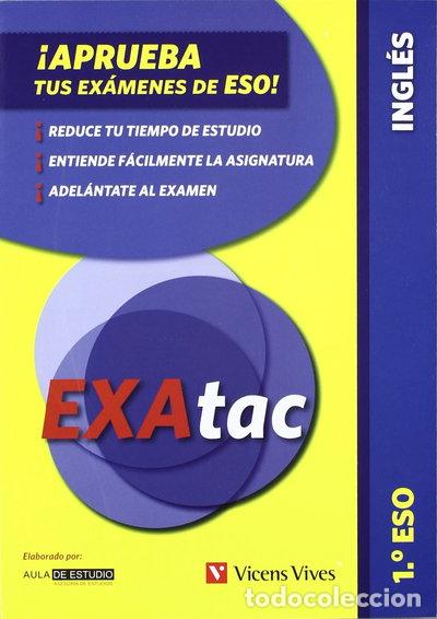 Libros: Exatac 1 Ingl&eacute;s. Ejercicios Para Aprobar Los- 9788431695941