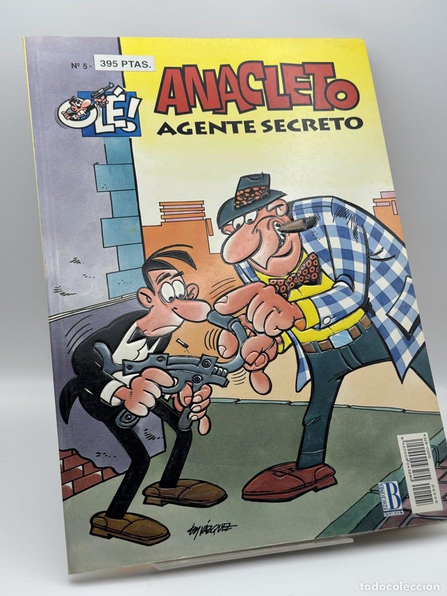 B&uuml;cher: Anacleto 5 Agente secreto - Francisco Ib&aacute;&ntilde;ez