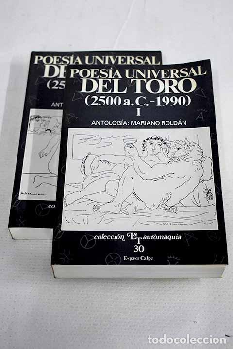 Livres: Poes&iacute;a universal del toro: antolog&iacute;a, 2500 a.C. - 1990
