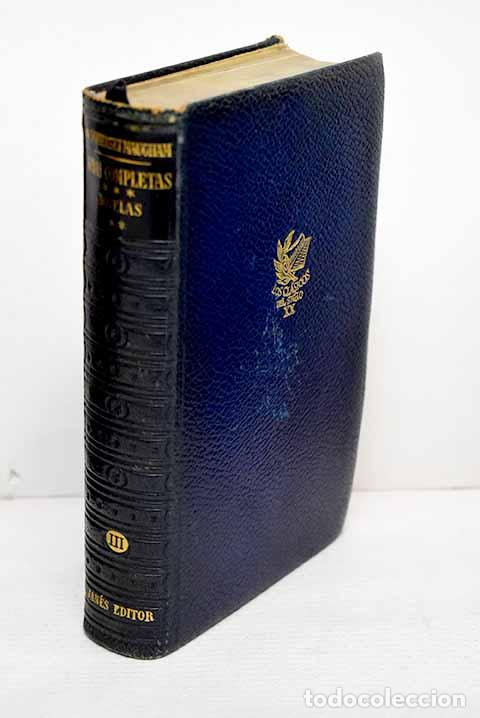 Libri di seconda mano: Obras completas, tomo III.- Maugham, William Somerset