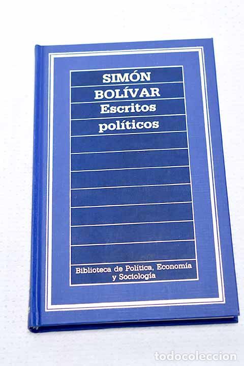 Libros: Escritos pol&iacute;ticos: Bol&iacute;var, Sim&oacute;n.- Bol&iacute;var, Sim&oacute;n