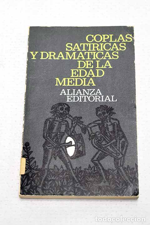 Libros: Coplas sat&iacute;ricas y dram&aacute;ticas en la Edad Media