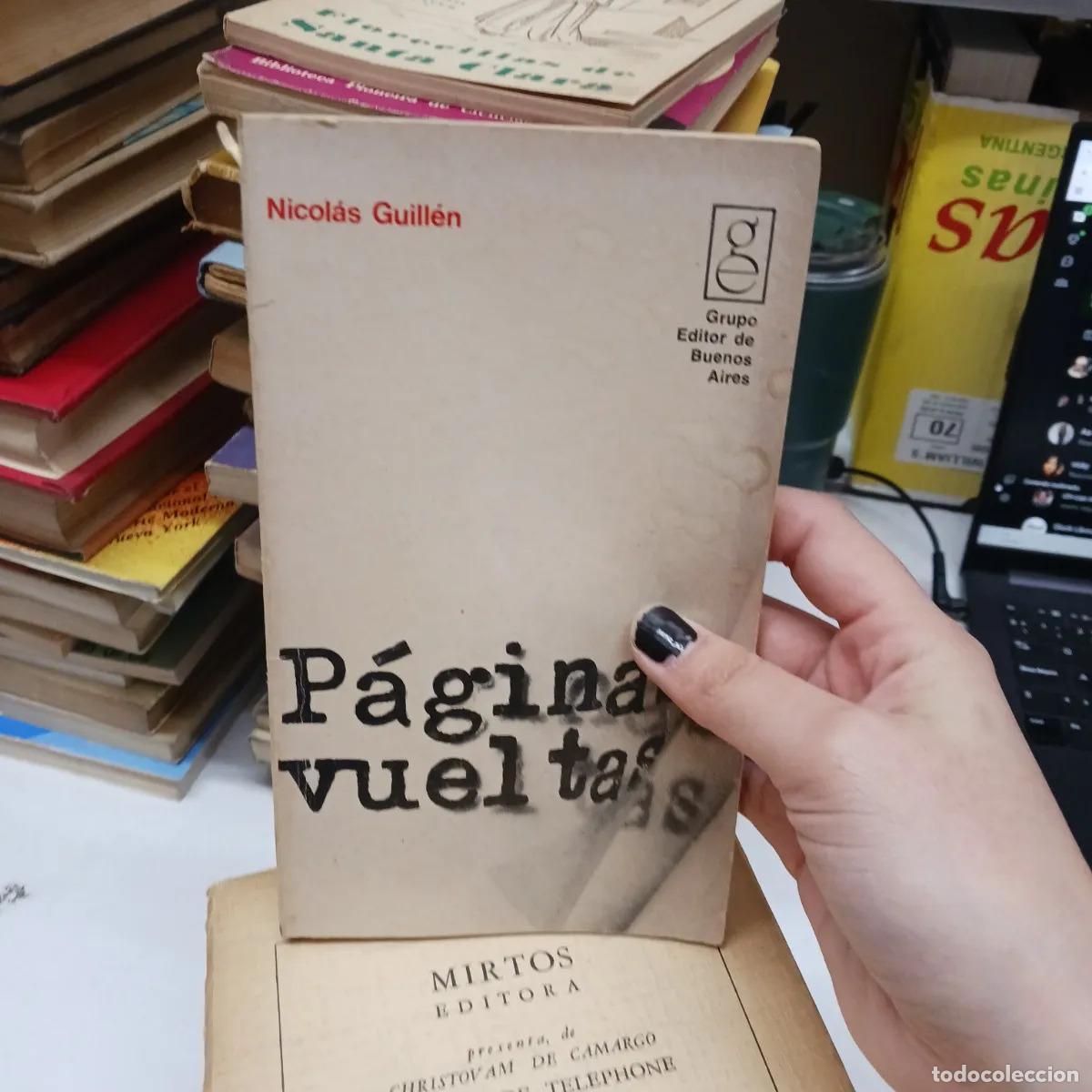 B&uuml;cher: Paginas vueltas (det.) - Nicolas Guillen