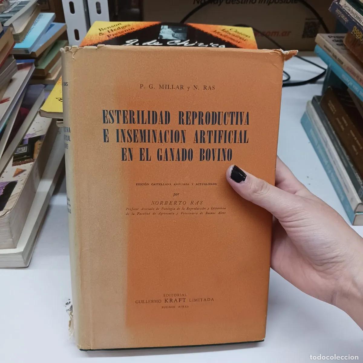 Libros: Esterilidad reproductiva e inseminacion artificial en el ganado bovino - Millar, Ras