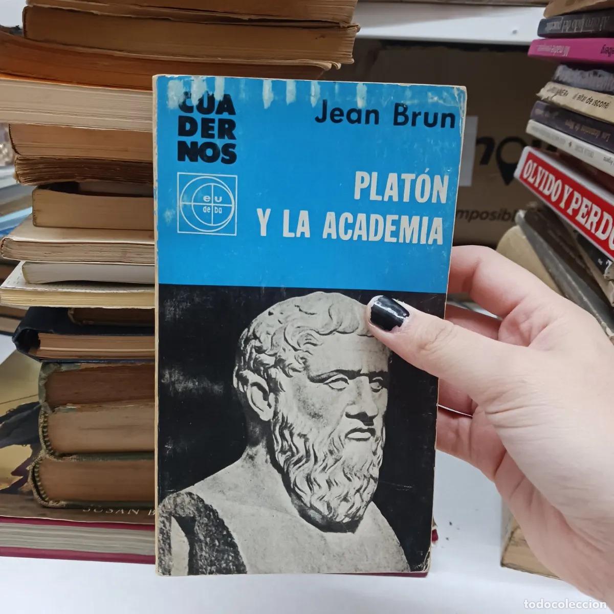 Libros: Platon y la academia (det.) - Jean Brun - Foto 1