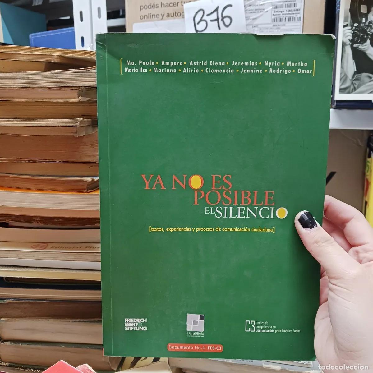 Libros: Ya no es posible el silencio - VVAA