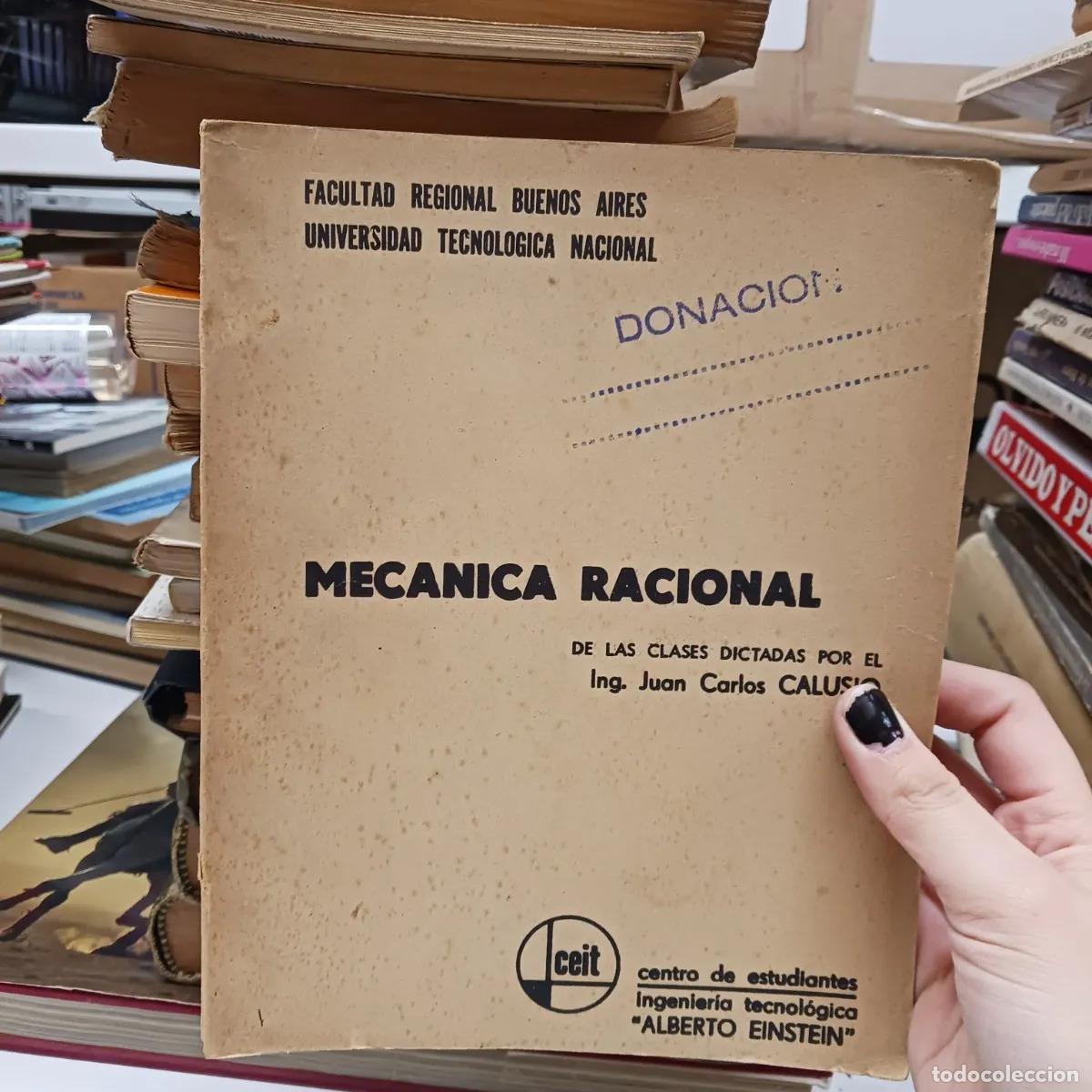 Libros: Mecanica racional (det.) - Juan Carlos Calusio