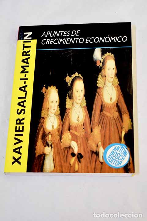 B&uuml;cher: Apuntes de crecimiento econ&oacute;mico.- Sala i Mart&iacute;n, Xavier