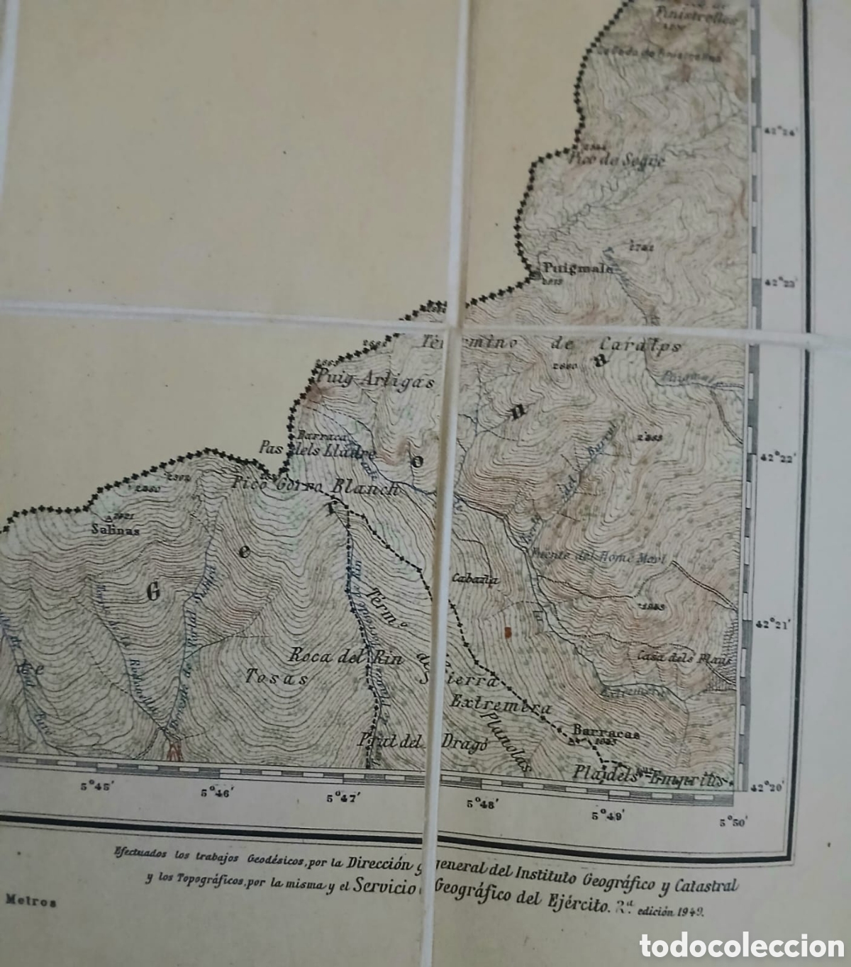 Libros: Mapa Puigcerd&agrave; en tela, desplegable - Foto 6