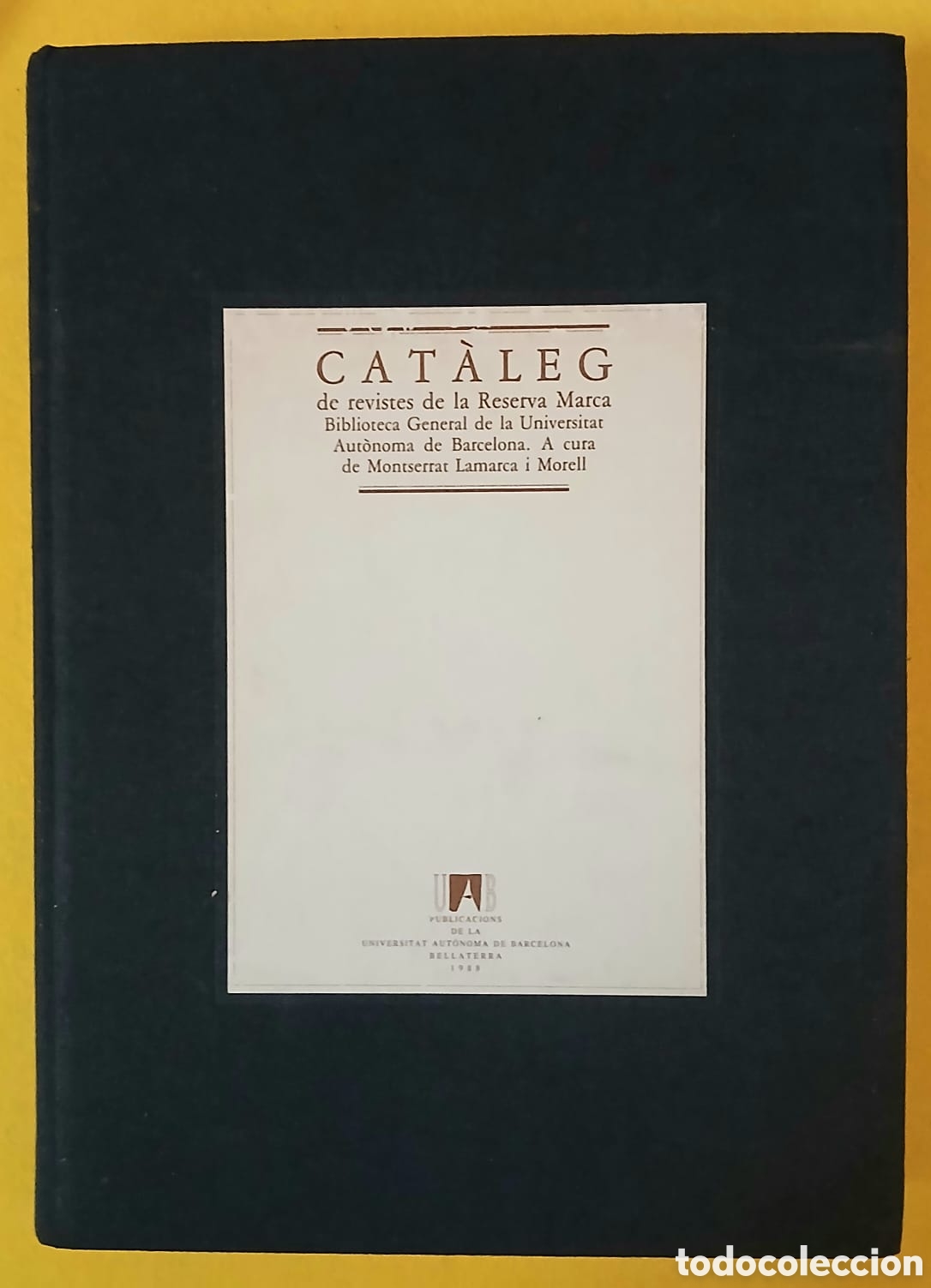Libros: Cat&agrave;leg de resum Marca