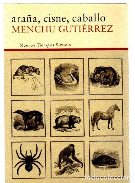 Libros: Ara&ntilde;a, cisne, caballo - Guti&eacute;rrez, Menchu - Foto 1