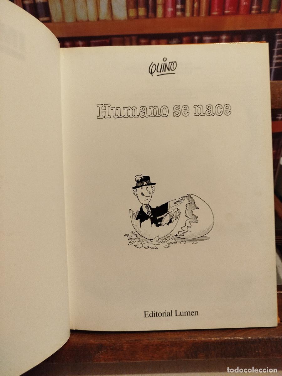 Libros: Humano se nace - Quino - Foto 5