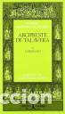 B&uuml;cher: Arcipreste de Talavera o Corbacho - Alfonso Martinez De Toledo