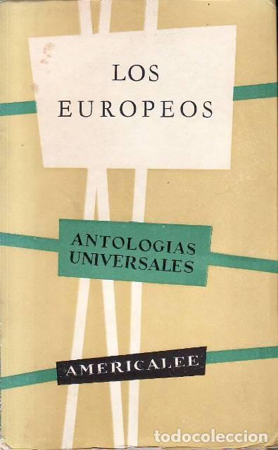 B&uuml;cher: BIRLAN, Antonio G.- - Los europeos. Selecci&oacute;n y pr&oacute;logo de...
