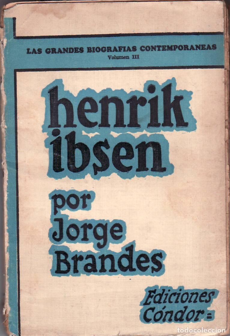 Libros: BRANDES, Jorge.- - Henrik Ibsen. - Foto 1