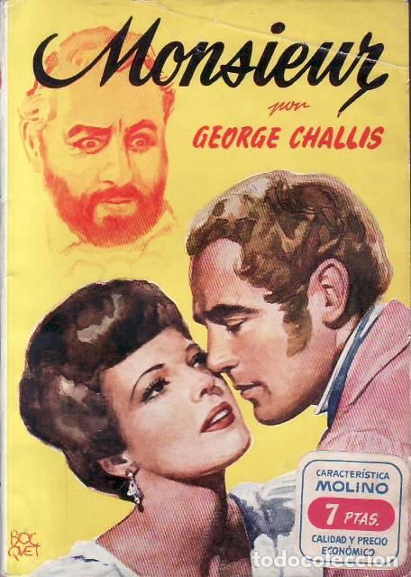 Libros: CHALLIS, George.- - Monsieur. Novela. - Foto 1