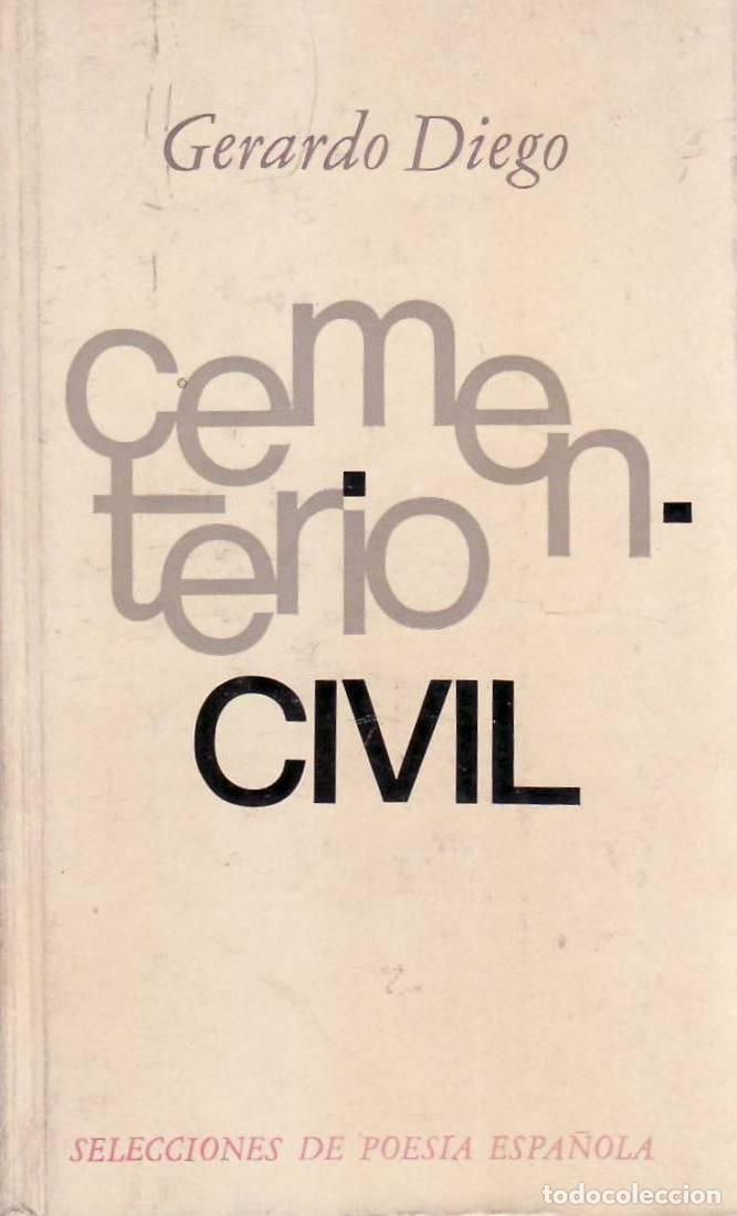 Libros: DIEGO, Gerardo.- - Cementerio civil. - Foto 1