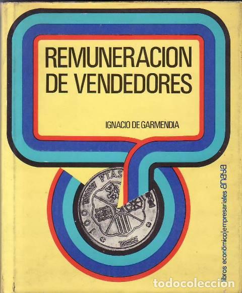 Libros: GARMENDIA, Ignacio.- - Remuneraci&oacute;n de vendedores.