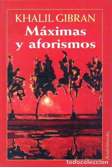 Libros: GIBRAN, Khalil.- - M&aacute;ximas y aforismos. - Foto 1