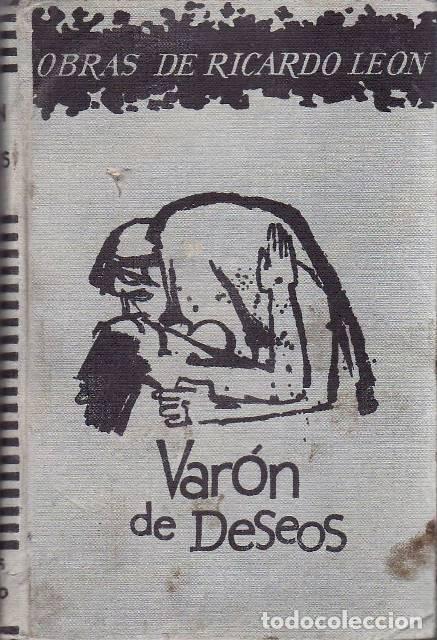 Libros: LEON, Ricardo.- - Var&oacute;n de deseos. Novela. - Foto 1