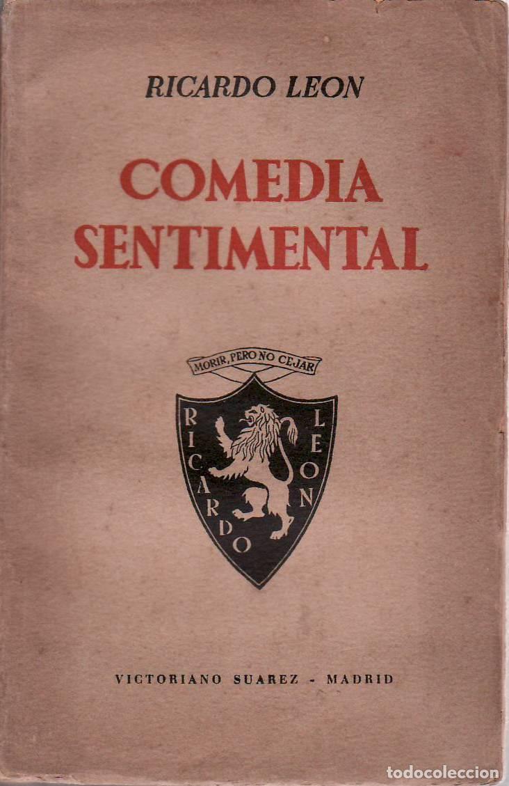 Libros: LEON, Ricardo.- - Comedia sentimental. Novela. - Foto 1