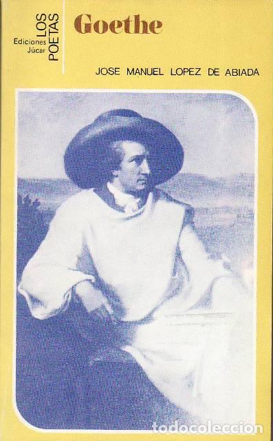 Libros: L&Oacute;PEZ DE ABIADA, Jos&eacute; Manuel.- - Goethe. - Foto 1