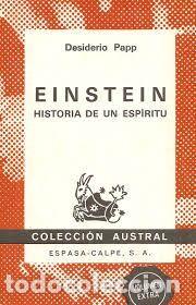 Libros: PAPP, Desiderio.- - Einstein. Historia de un esp&iacute;ritu. - Foto 1
