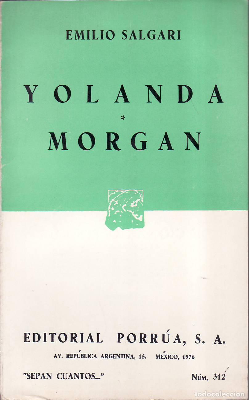 Libros: SALGARI, Emilio.- - Yolanda. Morgan. - Foto 1