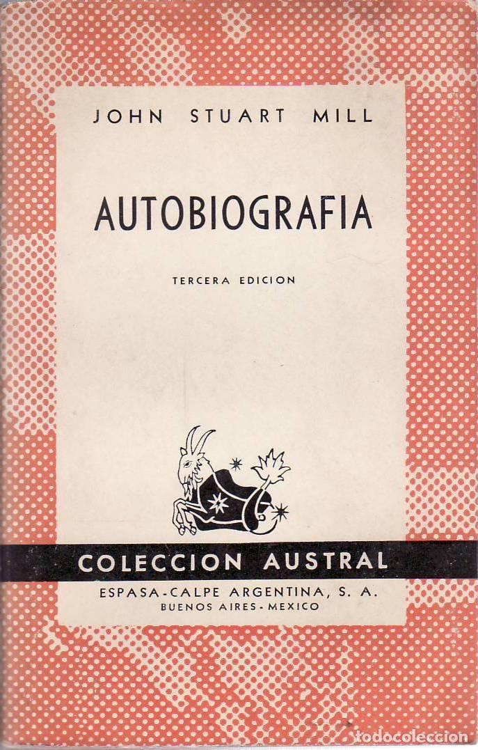 Libros: STUART MILL, John.- - Autobiograf&iacute;a. - Foto 1