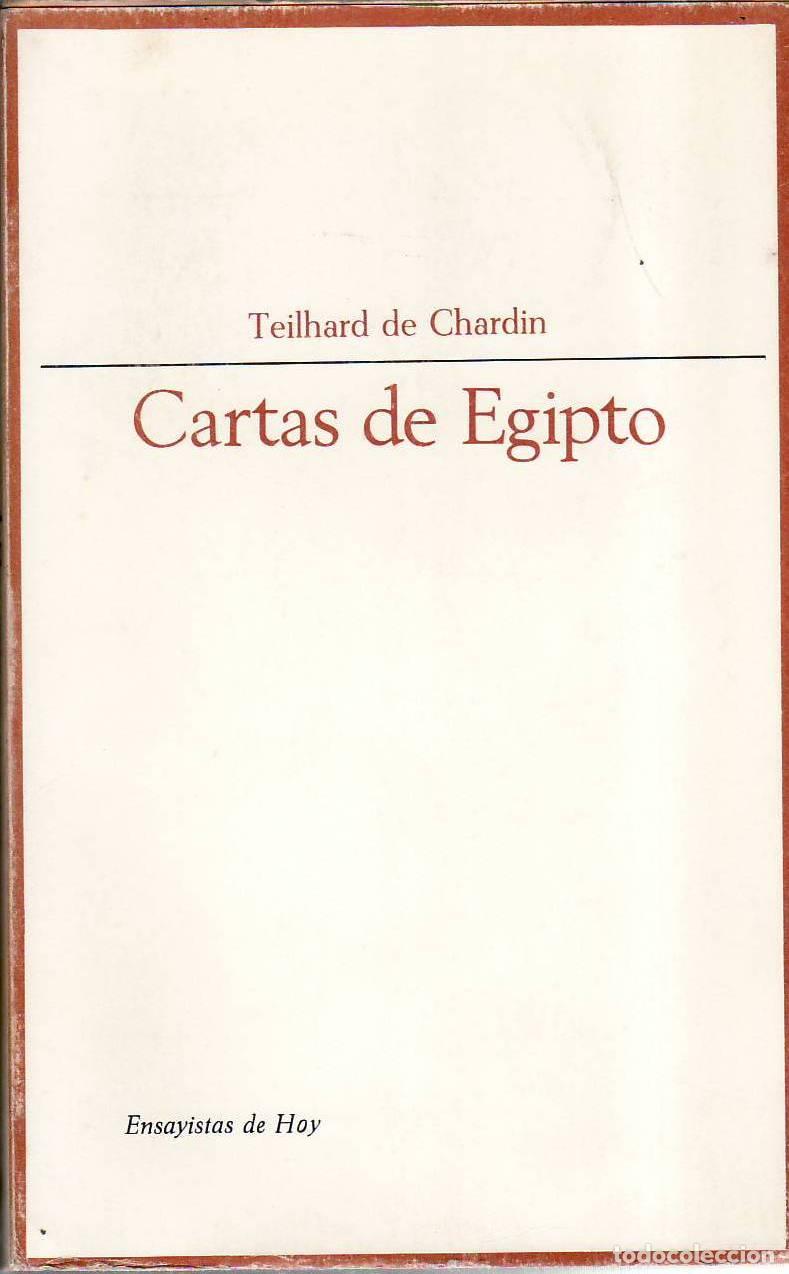 Libros: TEILHARD DE CHARDIN, Pierre.- - Cartas de Egipto. - Foto 1