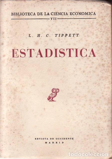 Libros: TIPPETT, l. H. C.- - Estad&iacute;stica. - Foto 1