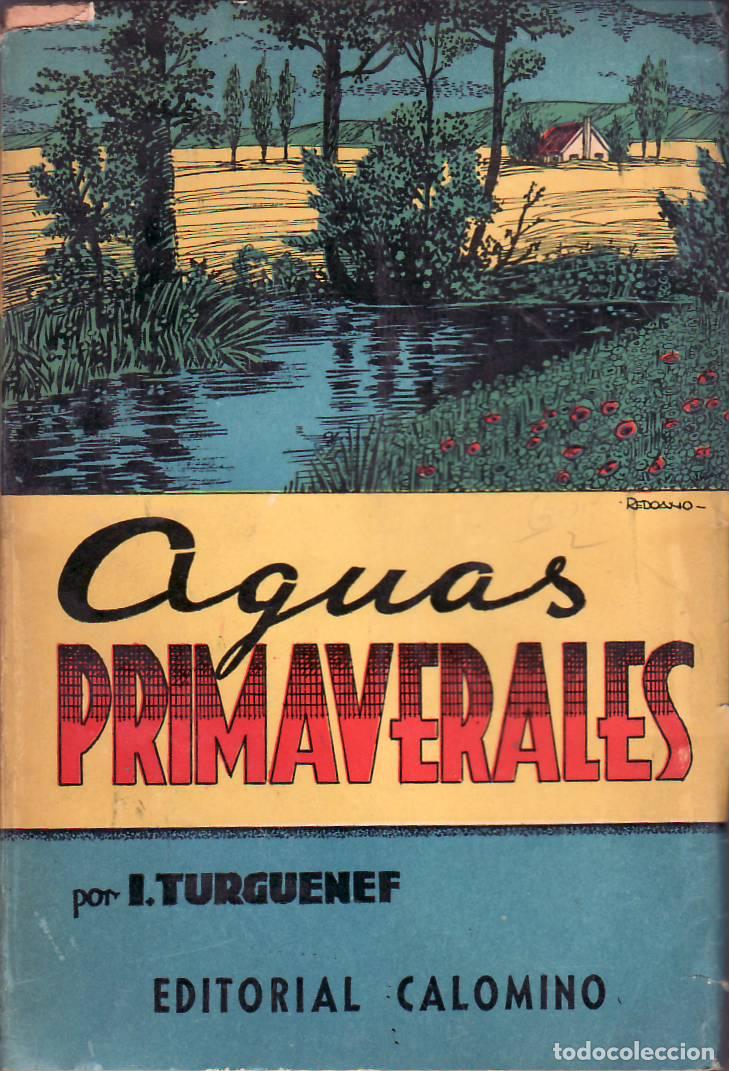 Libros: TURGUENEF, Ivan.- - Aguas primaverales. Novela. - Foto 1