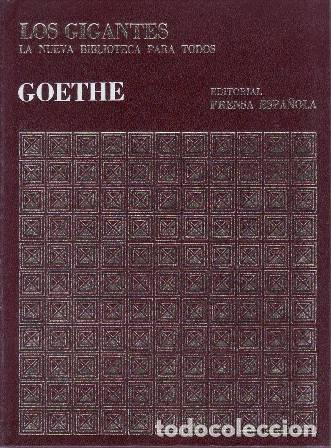 Libri di seconda mano: VV. AA.- - J. Wolfgang Von Goethe. Traducci&oacute;n y adaptaci&oacute;n de Lu&iacute;s Garc&iacute;a Rives. Colecci&oacute;n dirigida