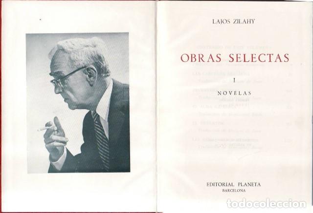 B&uuml;cher: ZILAHY, Lajos.- - Obras completas. Tomo I: Las c&aacute;rceles del alma. Primavera mortal. El alma se apaga