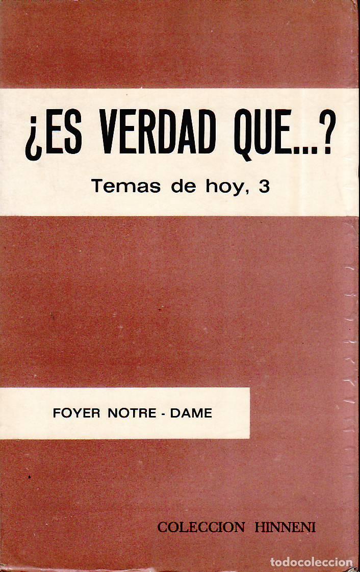 B&uuml;cher: &iquest;ES VERDAD QUE...?.- Temas de hoy, 3. Traducci&oacute;n de Jos&eacute; Valladares.