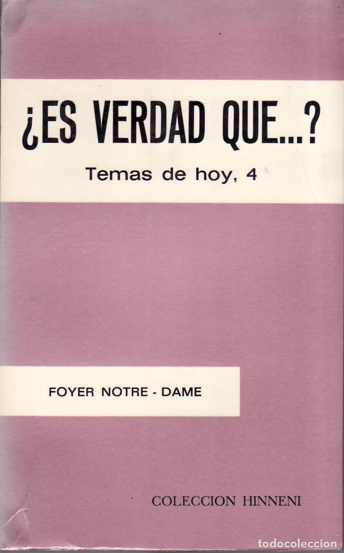 B&uuml;cher: &iquest;ES VERDAD QUE...?.- Temas de hoy, 4. Traducci&oacute;n de Jos&eacute; Valladares.