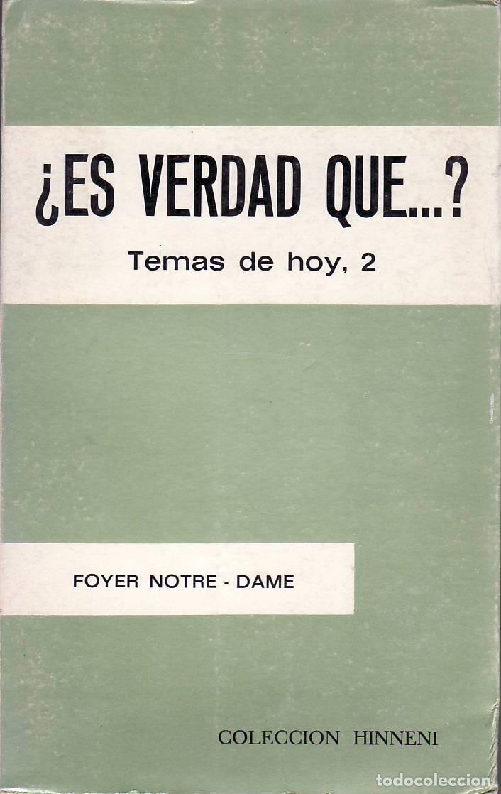 B&uuml;cher: &iquest;ES VERDAD QUE...?.- Temas de hoy, 2. Traducci&oacute;n de Jos&eacute; Valladares.