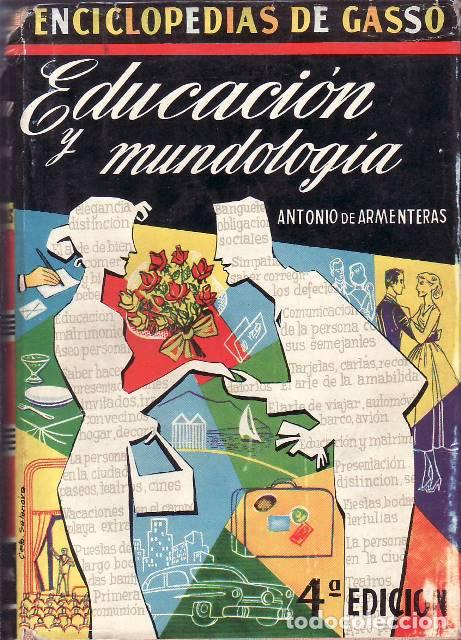 Livros em segunda m&atilde;o: ARMENTERAS, Antonio de.- - Enciclopedia de la educaci&oacute;n y mundolog&iacute;a.